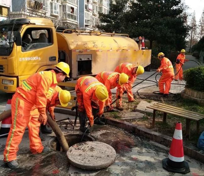 南朗镇市政管道清淤